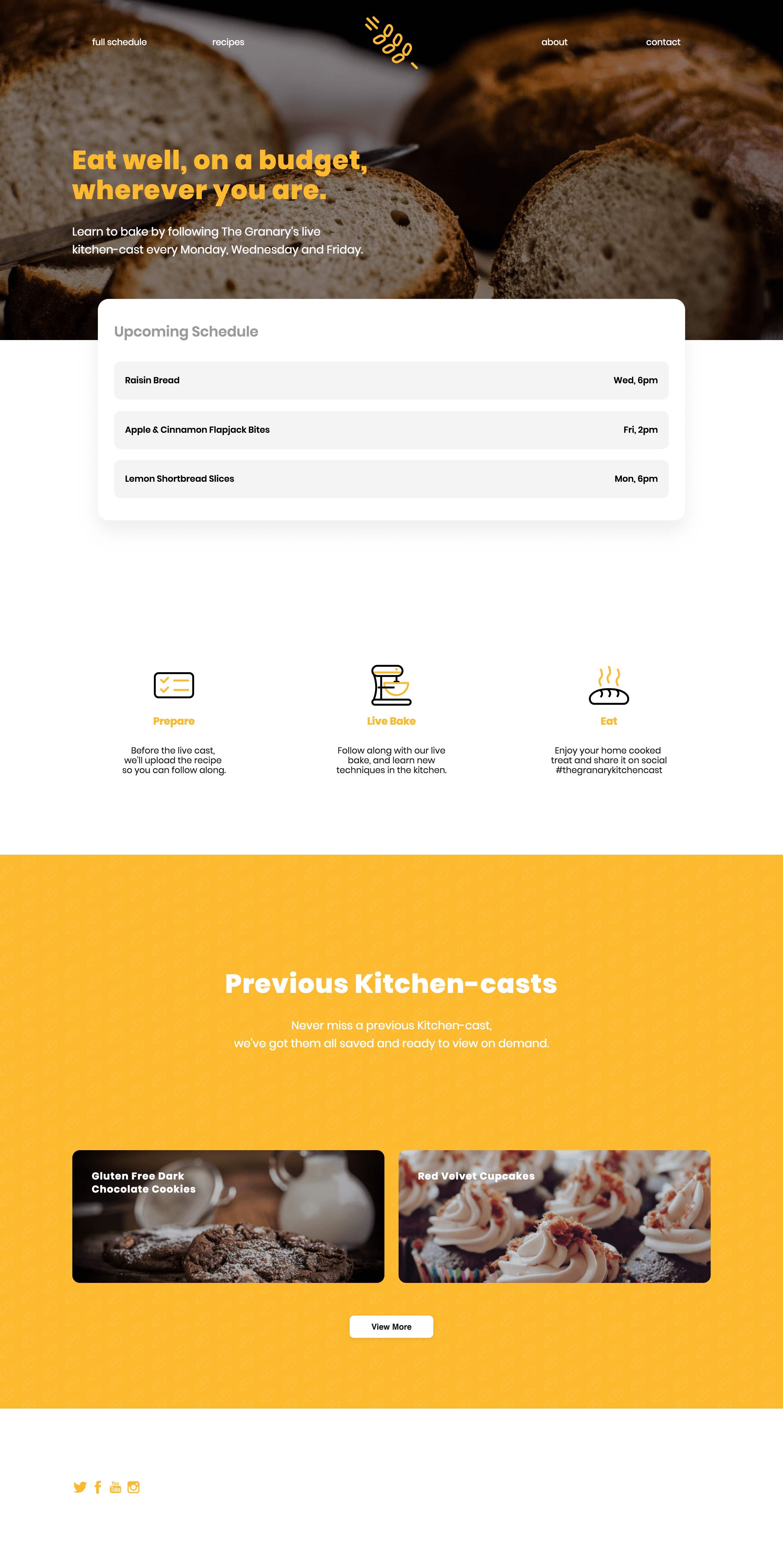 The Granary Website